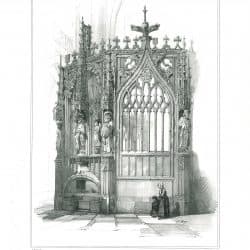 Portion de la Cloture du chaur de St Cecile d'Alby